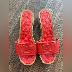 Tory Burch Fleming Espadrille Leather Sandal